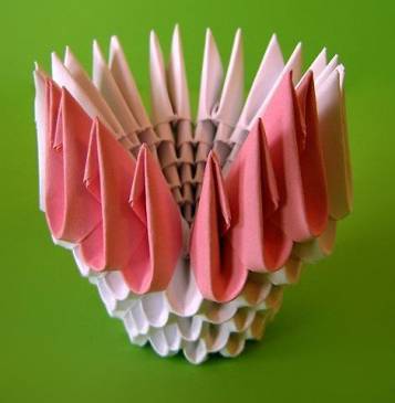 Модульное оригами лебедь | DoDiM